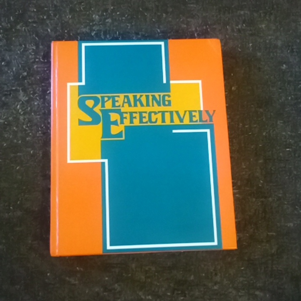 Effective speaking book